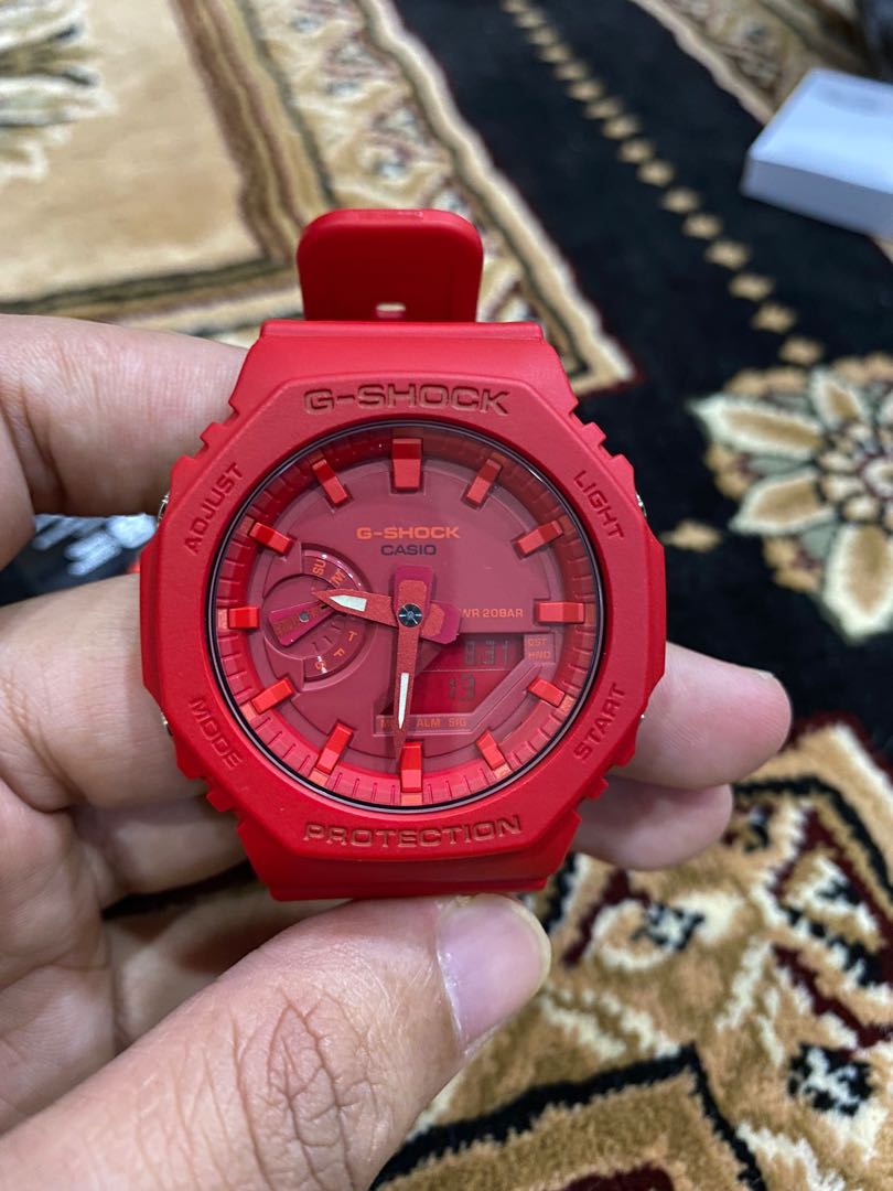 G SHOCK TMJ MERAH