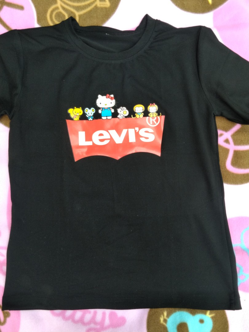 Hello kitty levis shirt, Women's Fashion, Tops, Shirts on Carousell