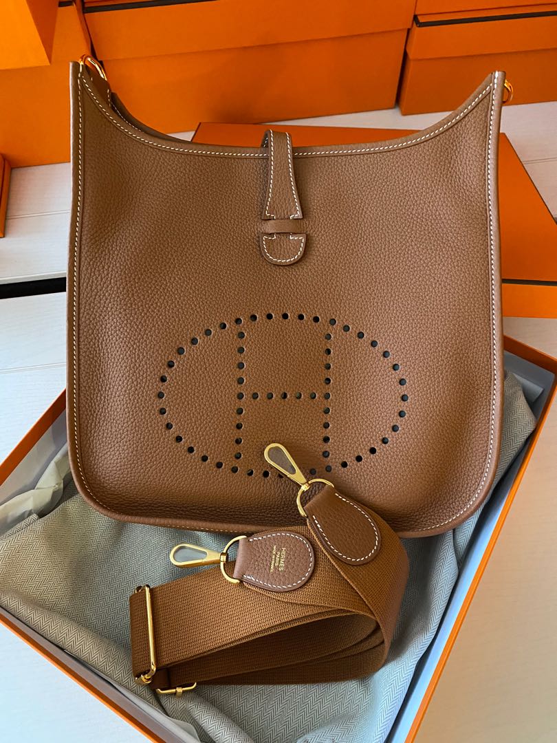 Hermes Evelyne 29 GOLD 37 Carousell