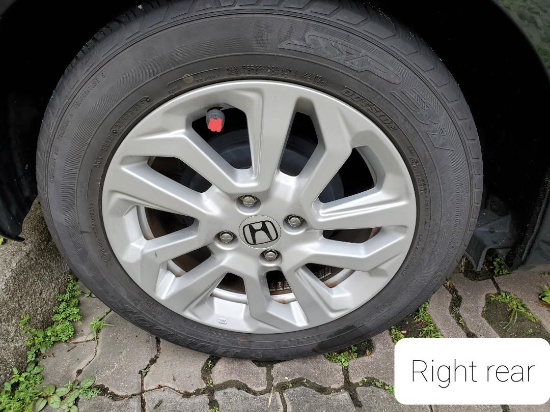 15" Honda Jazz alloy enkei rims original (set of 4), Car Accessories