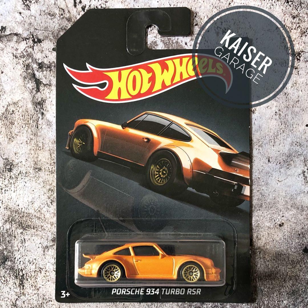 Hot Wheels Porsche 934 Turbo RSR Special Edition Hobbies Toys
