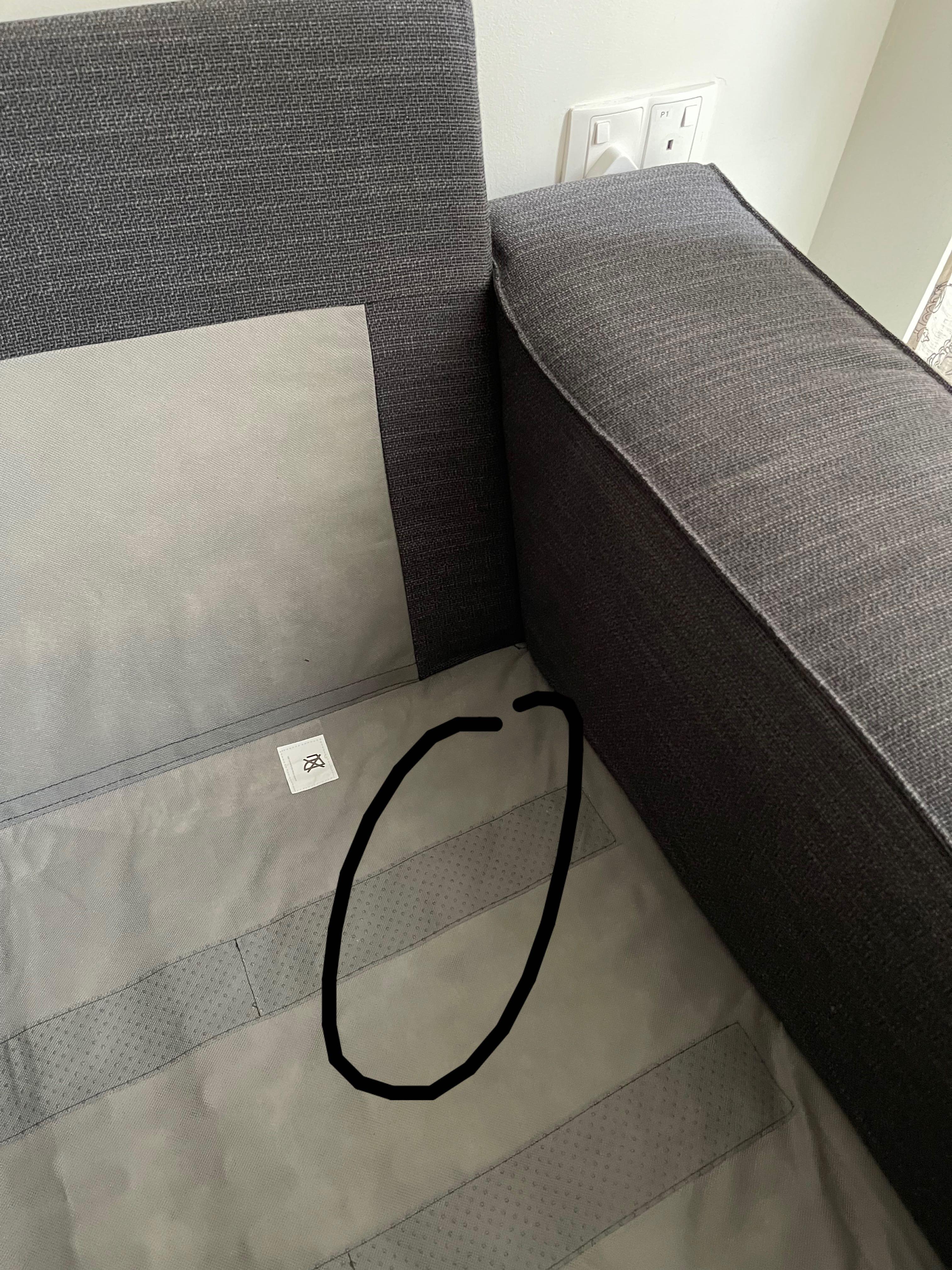 Ikea KIVIK sofa cover, Furniture & Home Living, Furniture, Sofas on