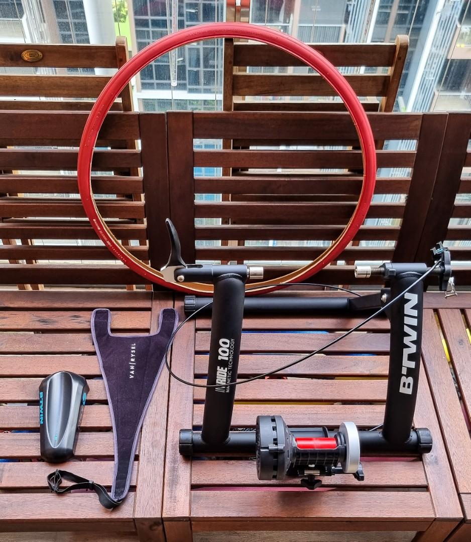 Home trainer decathlon deals in ride 100