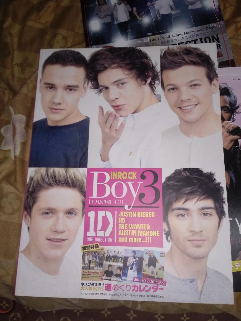 Inrock Boy 3 One Direction Japan Magazine Musik Media Cd Dvd Lainnya Di Carousell
