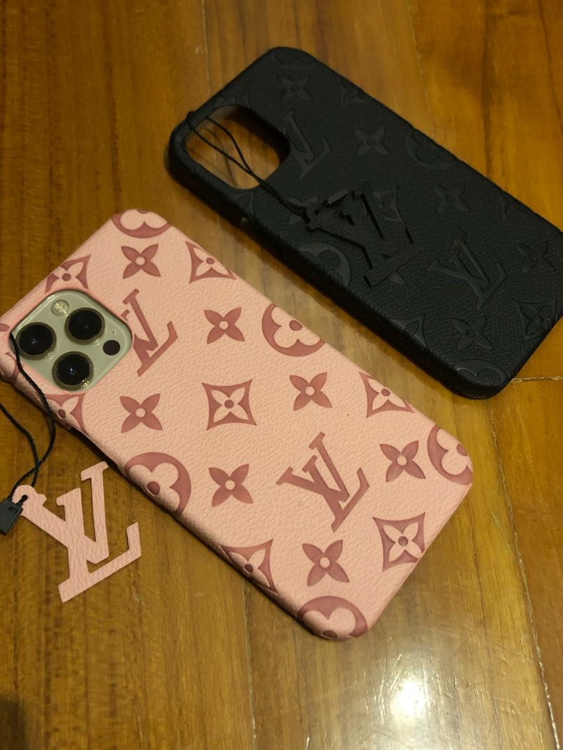 iPhone 12 Pro pink LV phone case, Mobile Phones & Gadgets, Mobile & Gadget  Accessories, Cases & Covers on Carousell