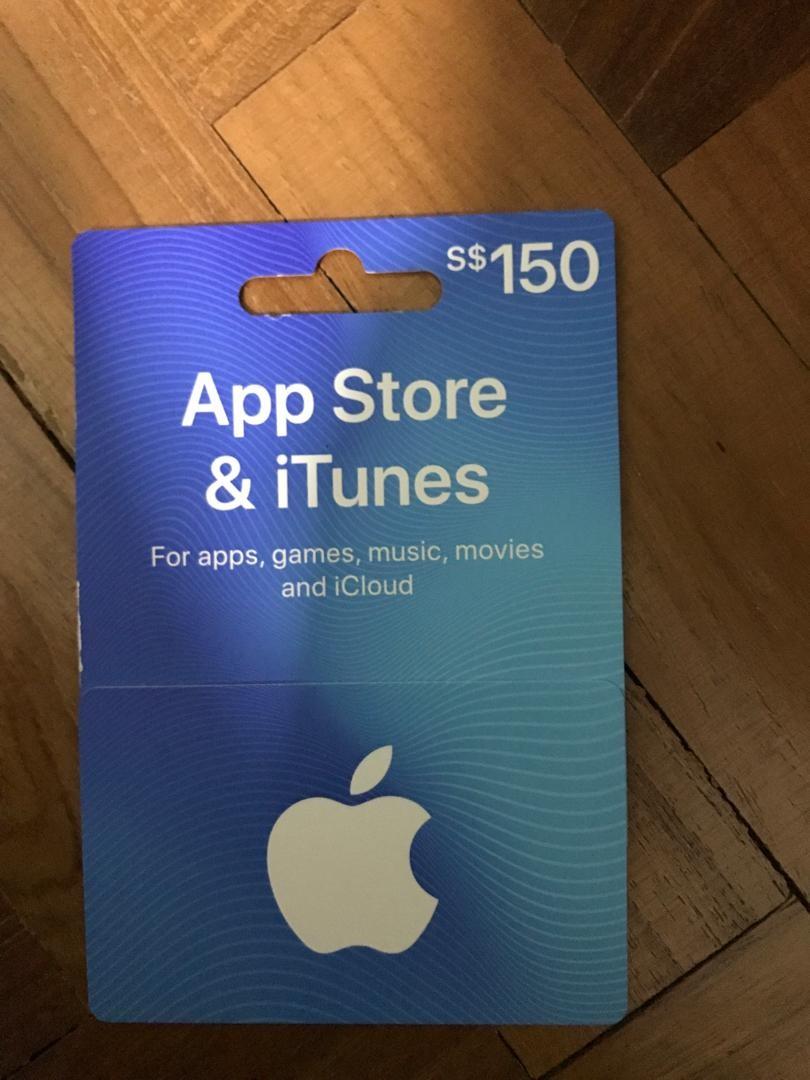 iTunes gift card, Video Gaming, Gaming Accessories, Game Gift Cards &  Accounts on Carousell