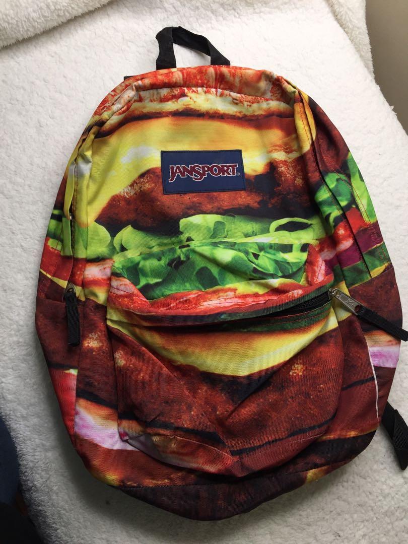 jansport burger backpack