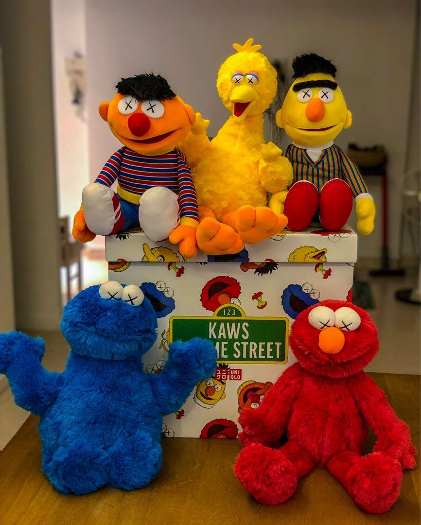 KAWS X UNIQLO sesame street, Hobbies Toys, Toys Games on Carousell