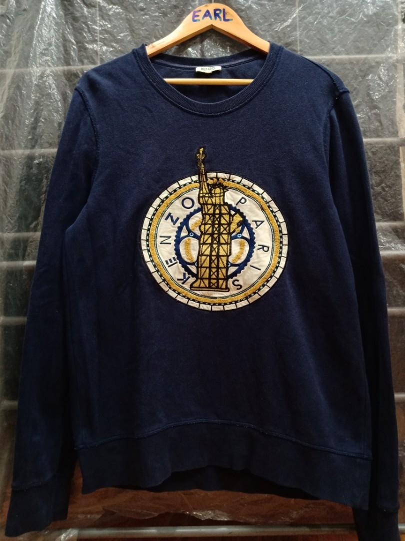 Kenzo statue best sale of liberty sweatshirt