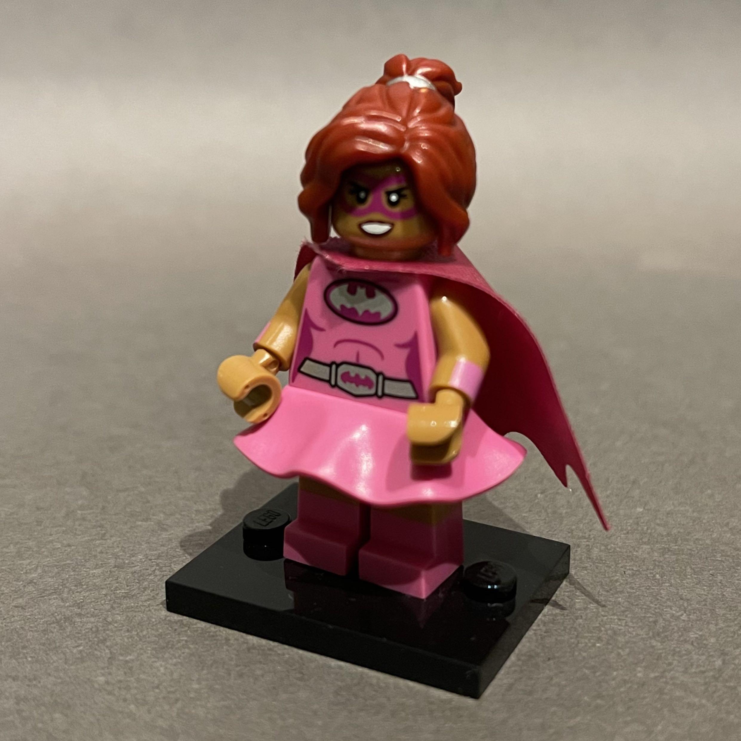 Lego Pink Power Batgirl Collectible Minifigure Batman Movie CMF Complete