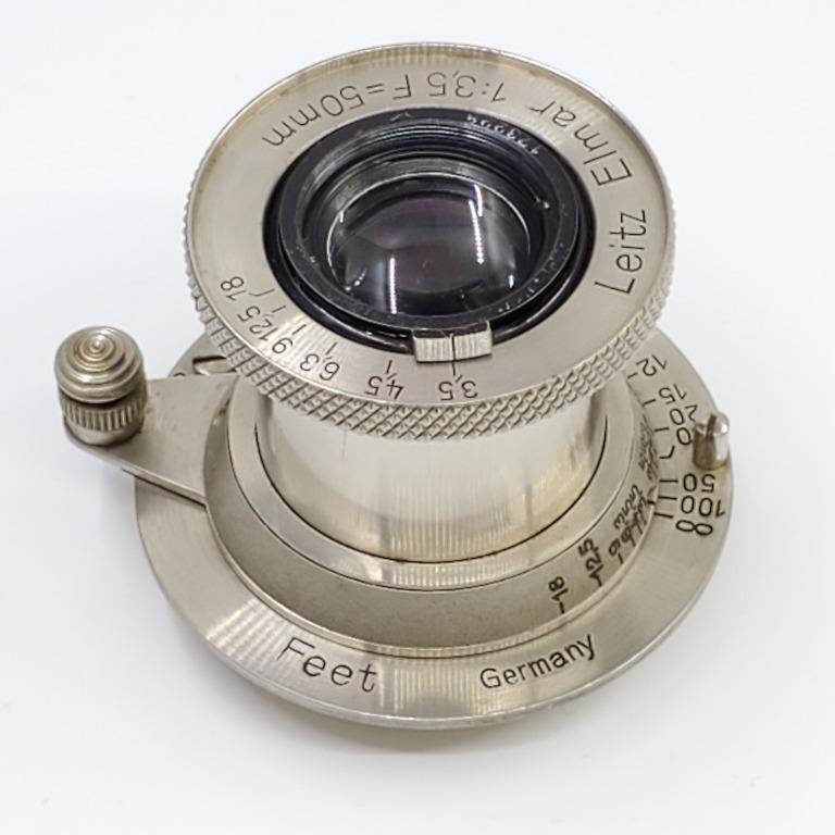 LEICA NICKEL ELMAR 50mm F3.5/L ショートエルマー - レンズ(単焦点)