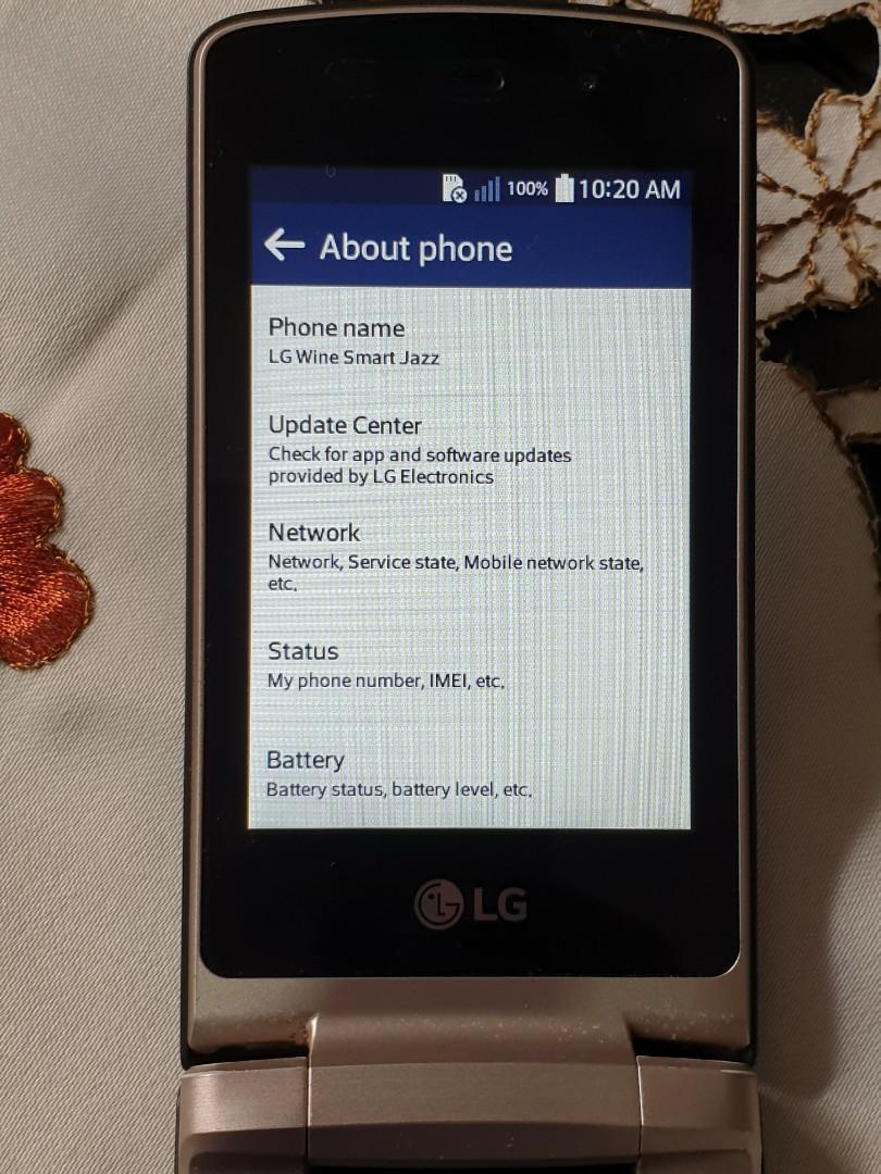 LG Wine Smart Jazz Flip phone, Mobile Phones & Gadgets, Mobile Phones