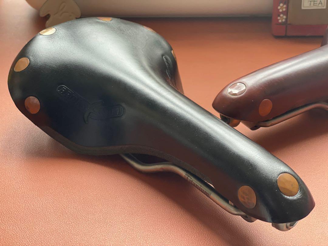 Brooks swift top titanium saddle
