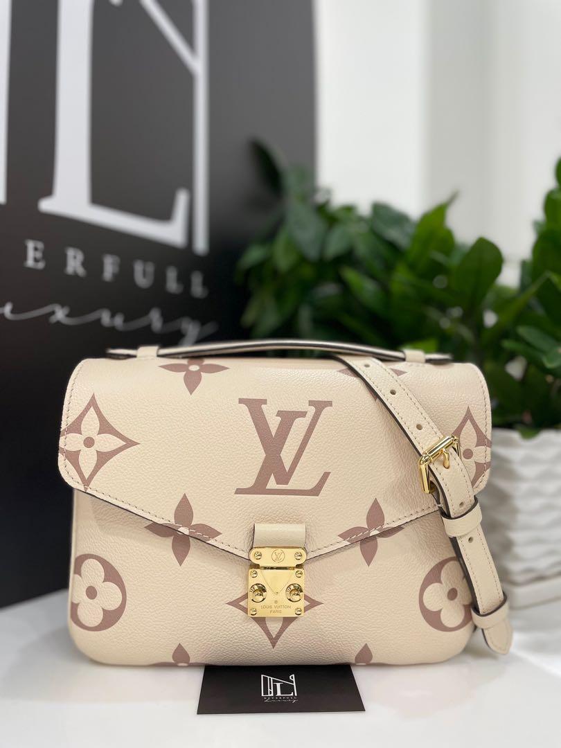 Louis Vuitton Empreinte Pochette Metis Beige Rose Creme