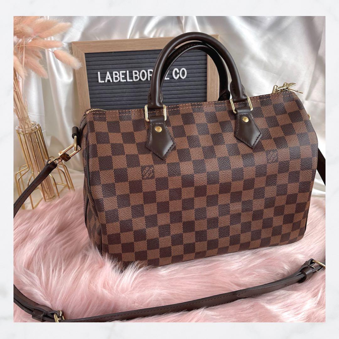 Louis Vuitton Speedy 30 Damier Ebene, Luxury, Bags & Wallets on Carousell