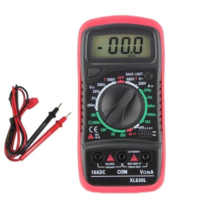M11 EXCEL Digital Multimeter XL830L Volt Meter Ammeter Ohmmeter Tester