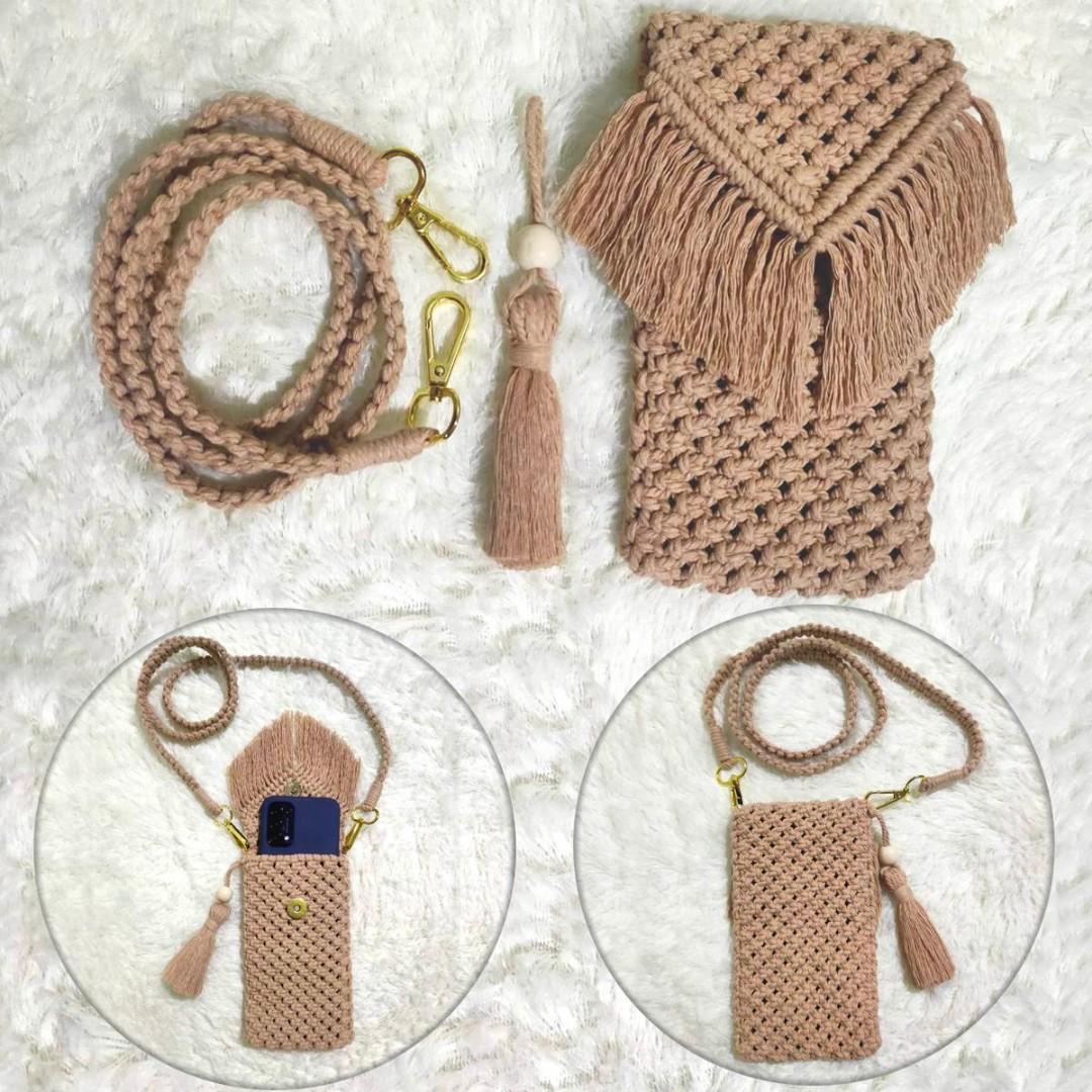 Macrame phone 2025 bag