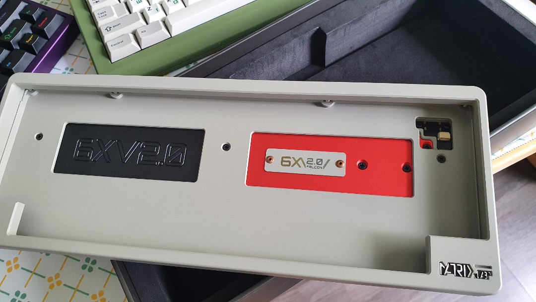 Matrix Falcon custom mechanical keyboard, Computers & Tech, Parts