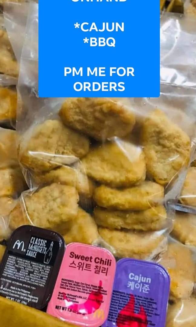 MCDO CHICKEN NUGGETS BTS MEAL, Food & Drinks, Local Eats on Carousell