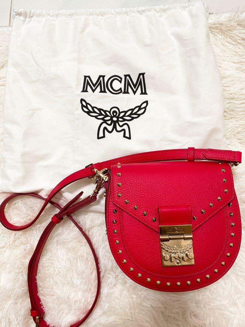 Mcm crossbody red sale