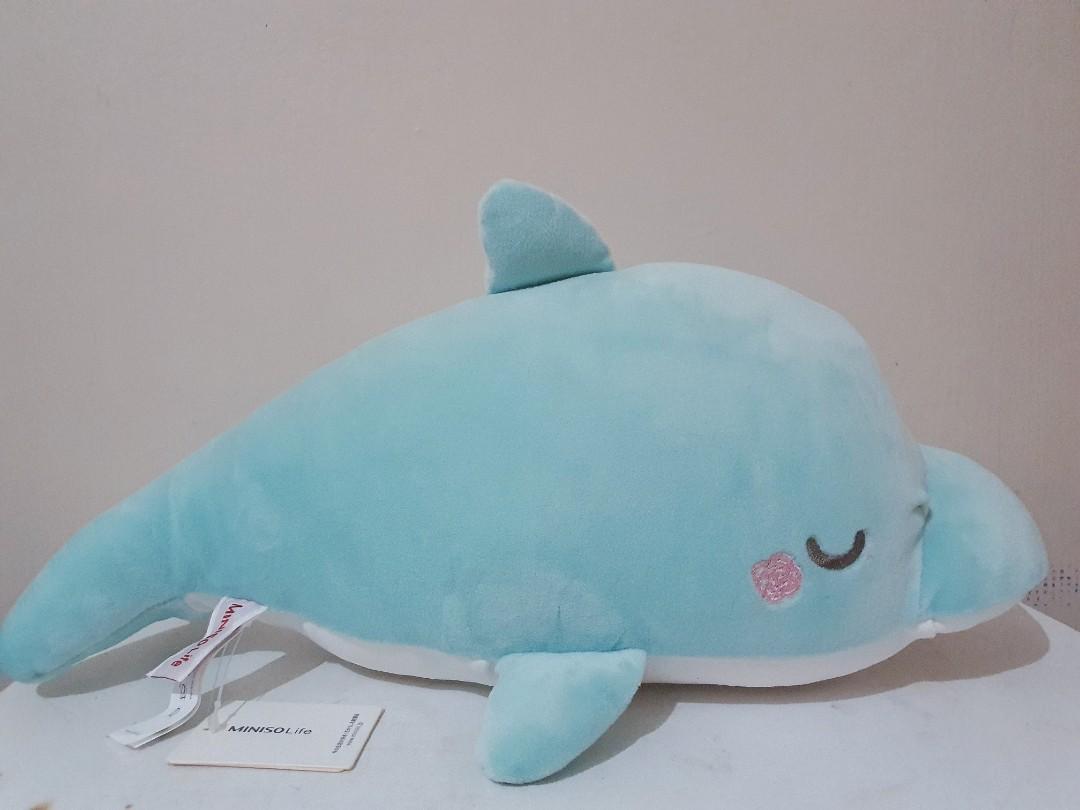 Miniso dolphin plush store
