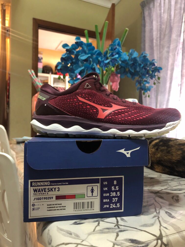 Mizuno wave sky 3 masculino 2025