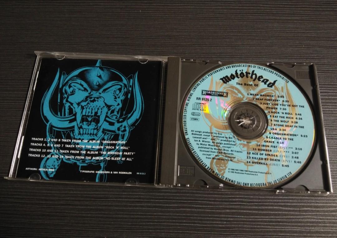 MOTORHEAD - THE BEST OF, Hobbies & Toys, Music & Media, CDs & DVDs on ...