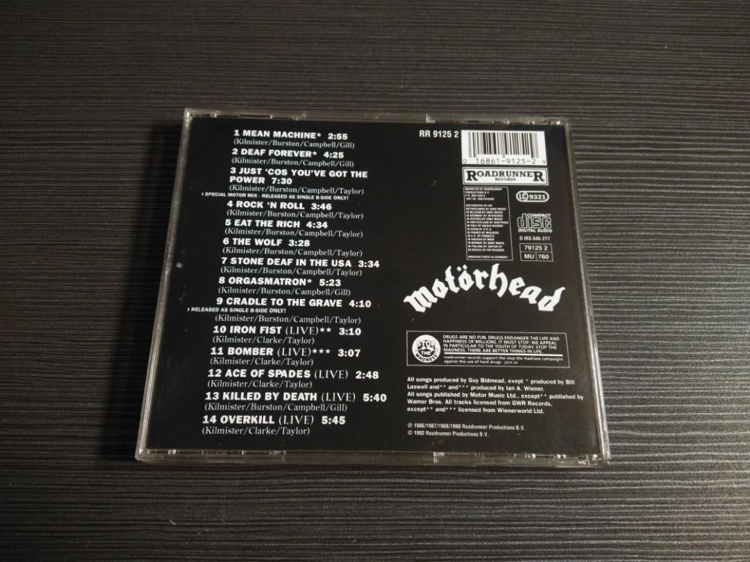 MOTORHEAD - THE BEST OF, Hobbies & Toys, Music & Media, CDs & DVDs on ...