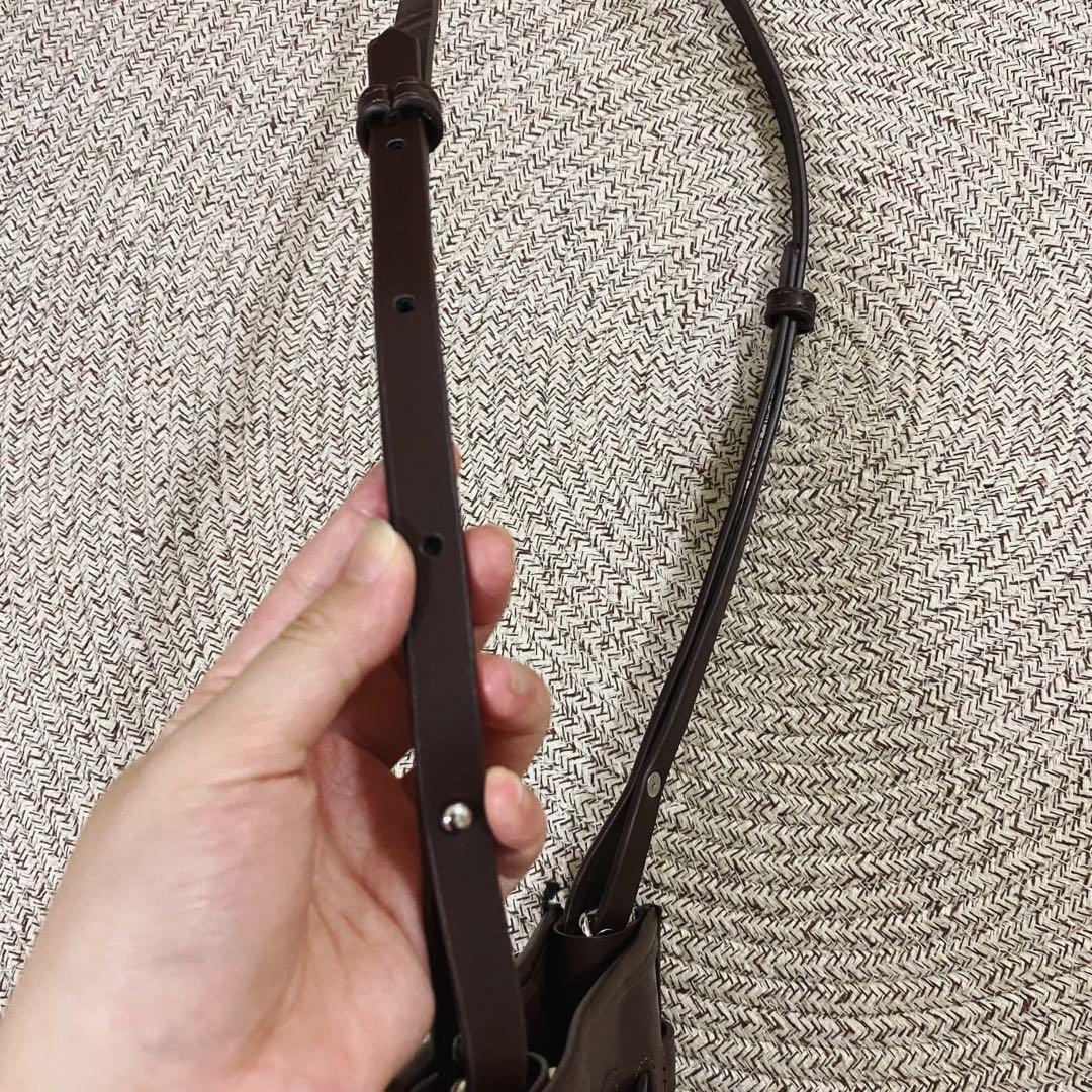 Moussy buckle crossbody clearance