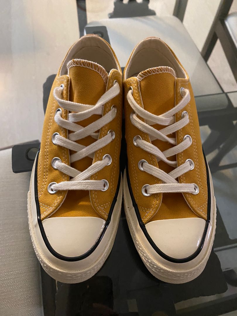 Mustard Converse Chuck Taylors All Star, Luxury, Sneakers & Footwear on ...