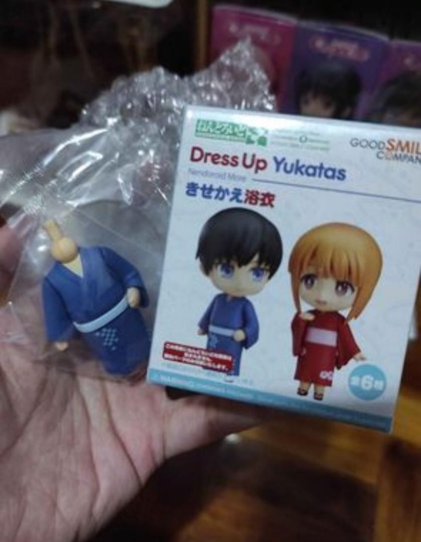 Nendoroid More Dress Up Yukata ( Male - Blue ), Hobbies & Toys, Toys & Games  on Carousell