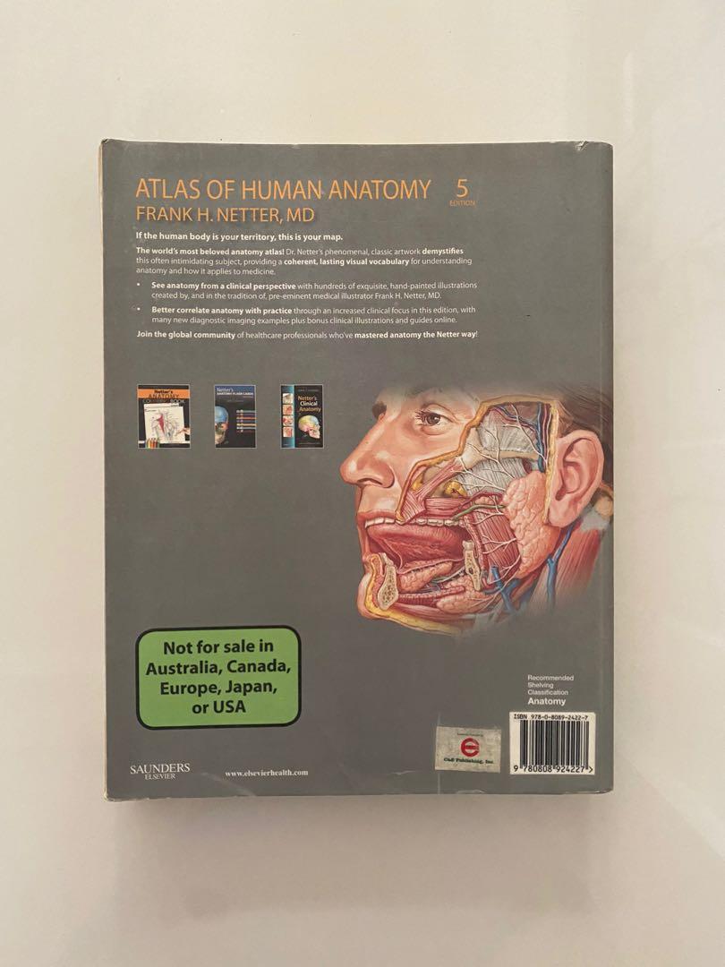 Netter Atlas of Human Anatomy (International Edition), 5th Ed., Hobbies ...