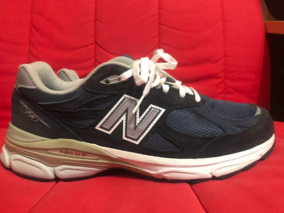New Balance 990nv3 us8.5, 他的時尚, 鞋 