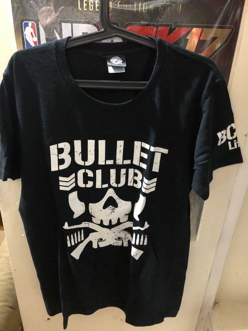 NJPW shirt - OG Bullet Club Shirt, Men's Fashion, Tops & Sets, Tshirts &  Polo Shirts on Carousell