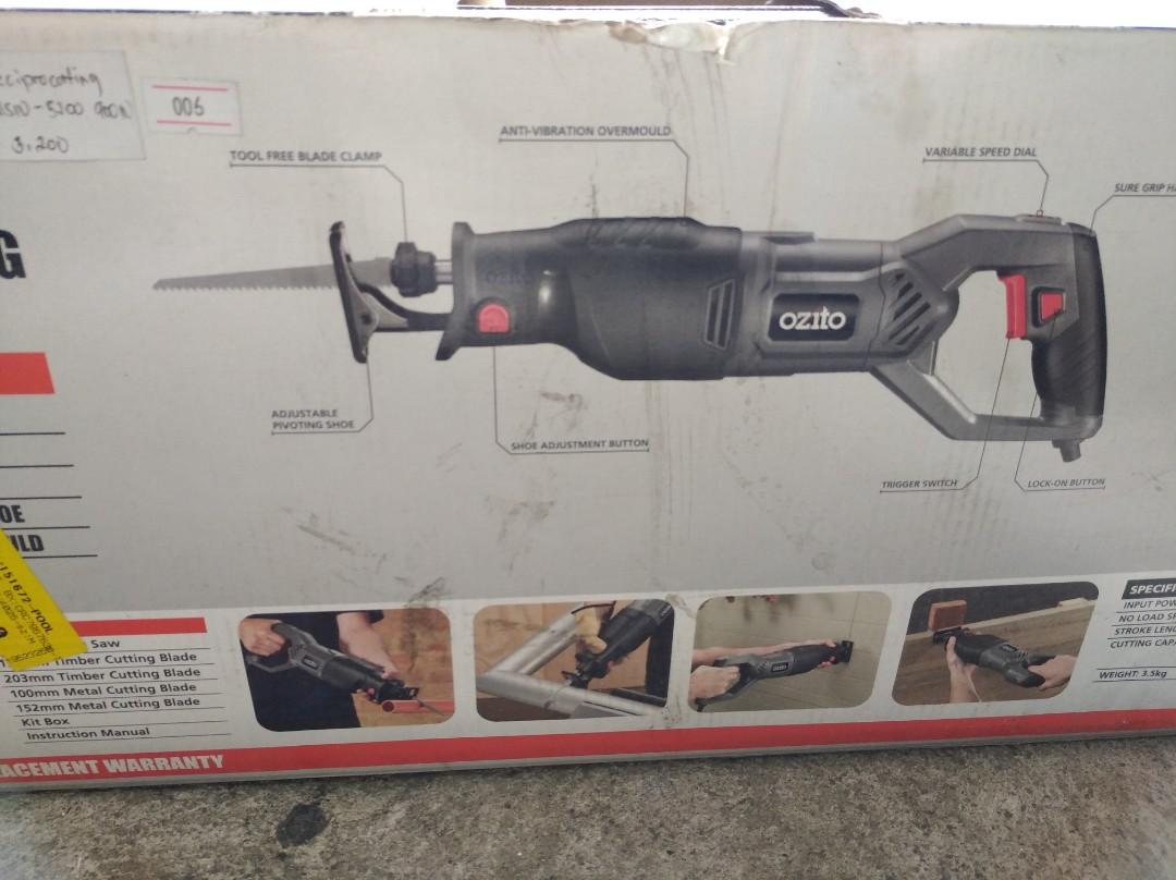 Ozito new arrivals reciprocating saw