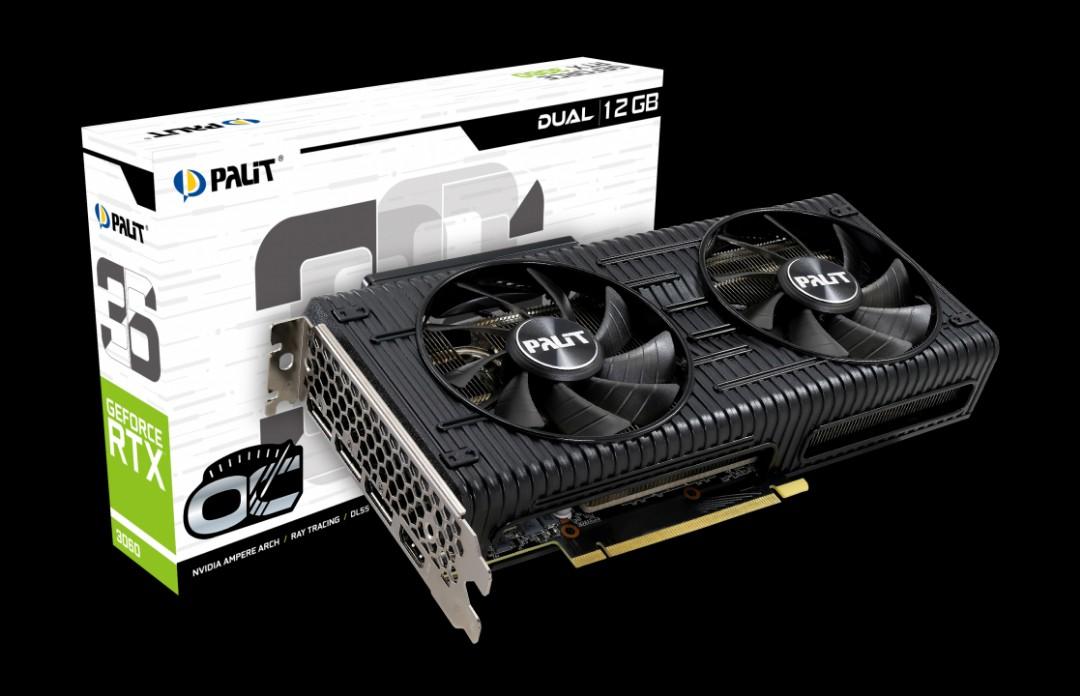 Palit パリット GeForce RTX 3060 Dual OC 中古】Palit(パリット