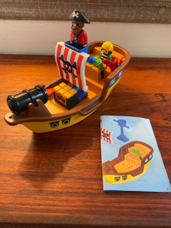Playmobil pirate ship 123 shop