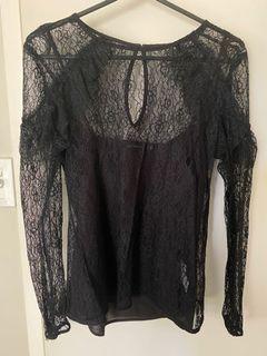 Portmans Lace Top