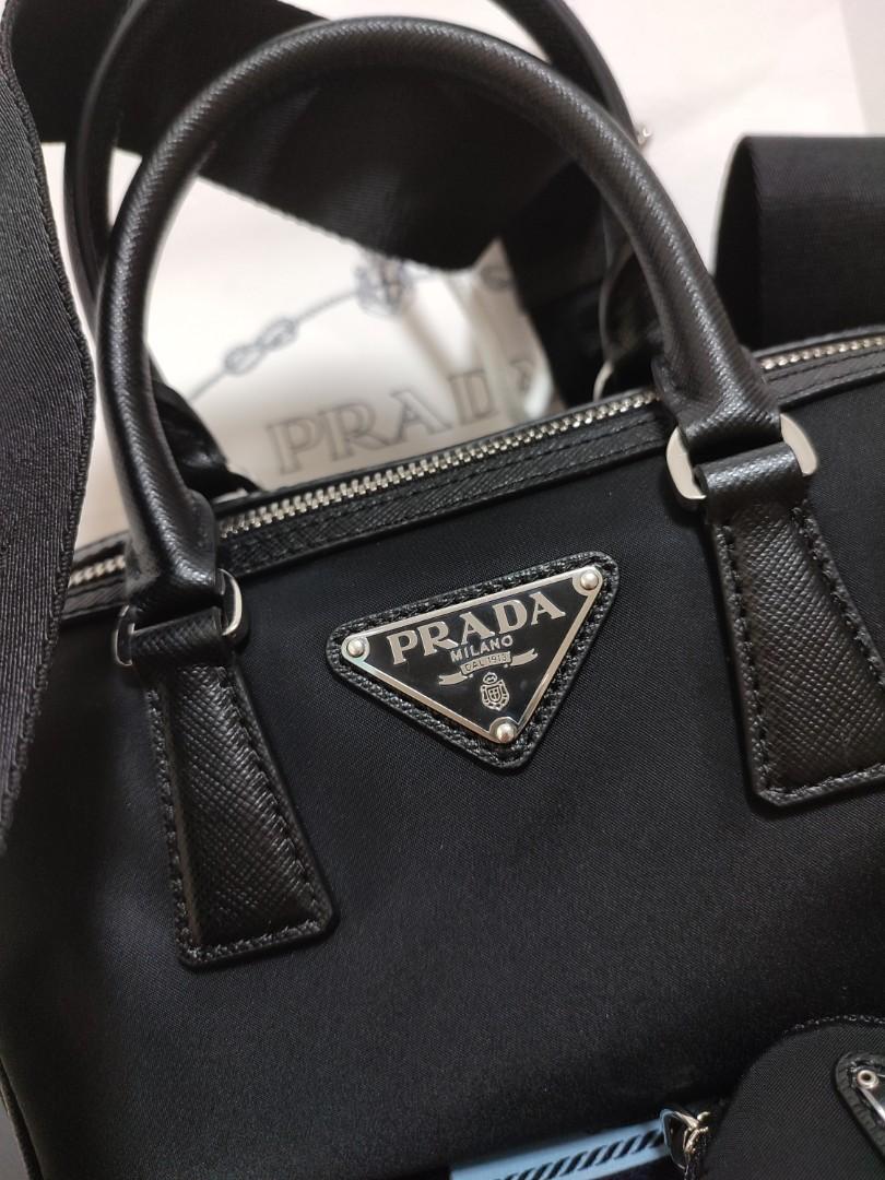 Prada Boston Pochette Accessoires Reedition 2005 Multi Black Nylon Cross  Body Bag, Luxury, Bags & Wallets on Carousell