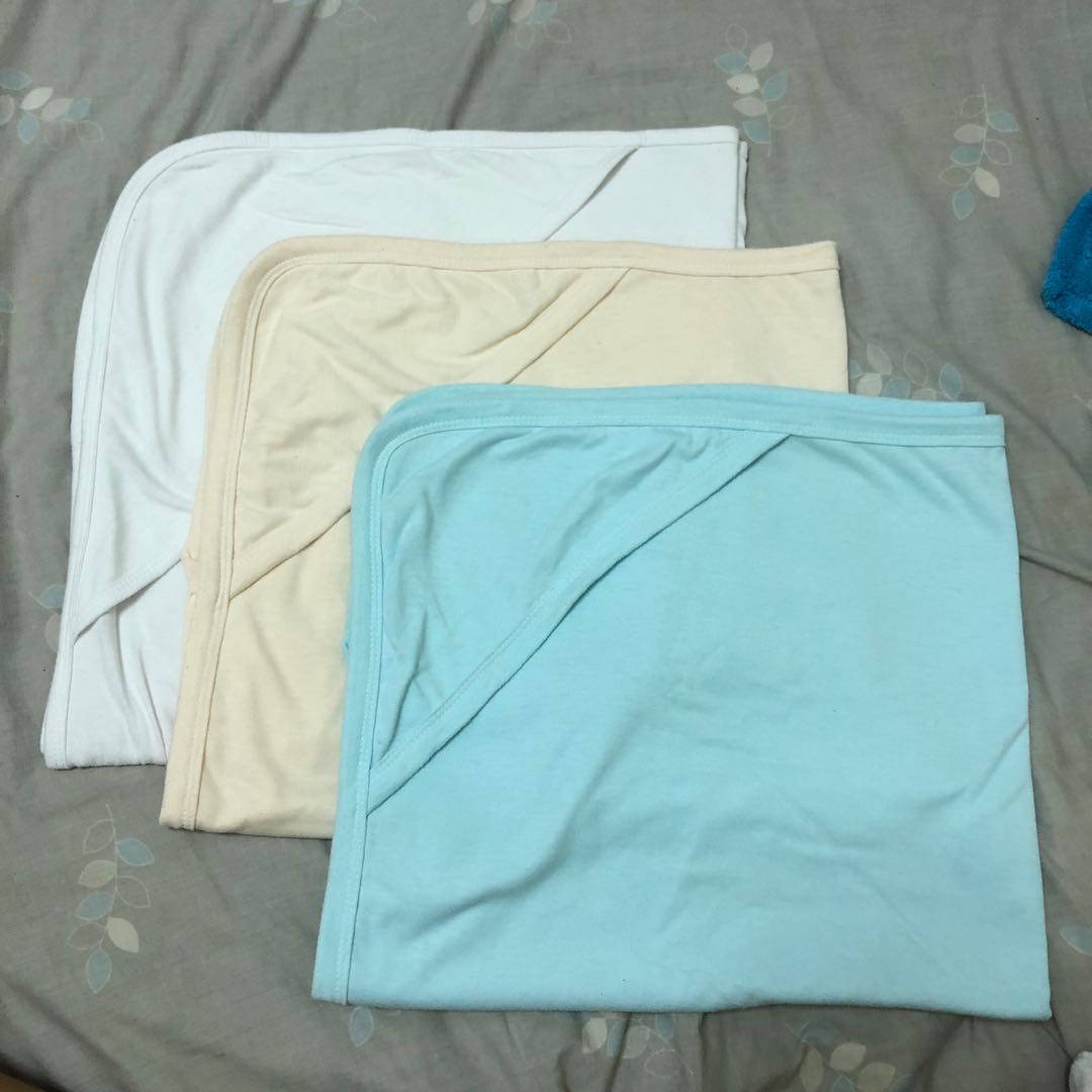 Pranela Receiving Blanket 3 pcs Babies Kids Bathing