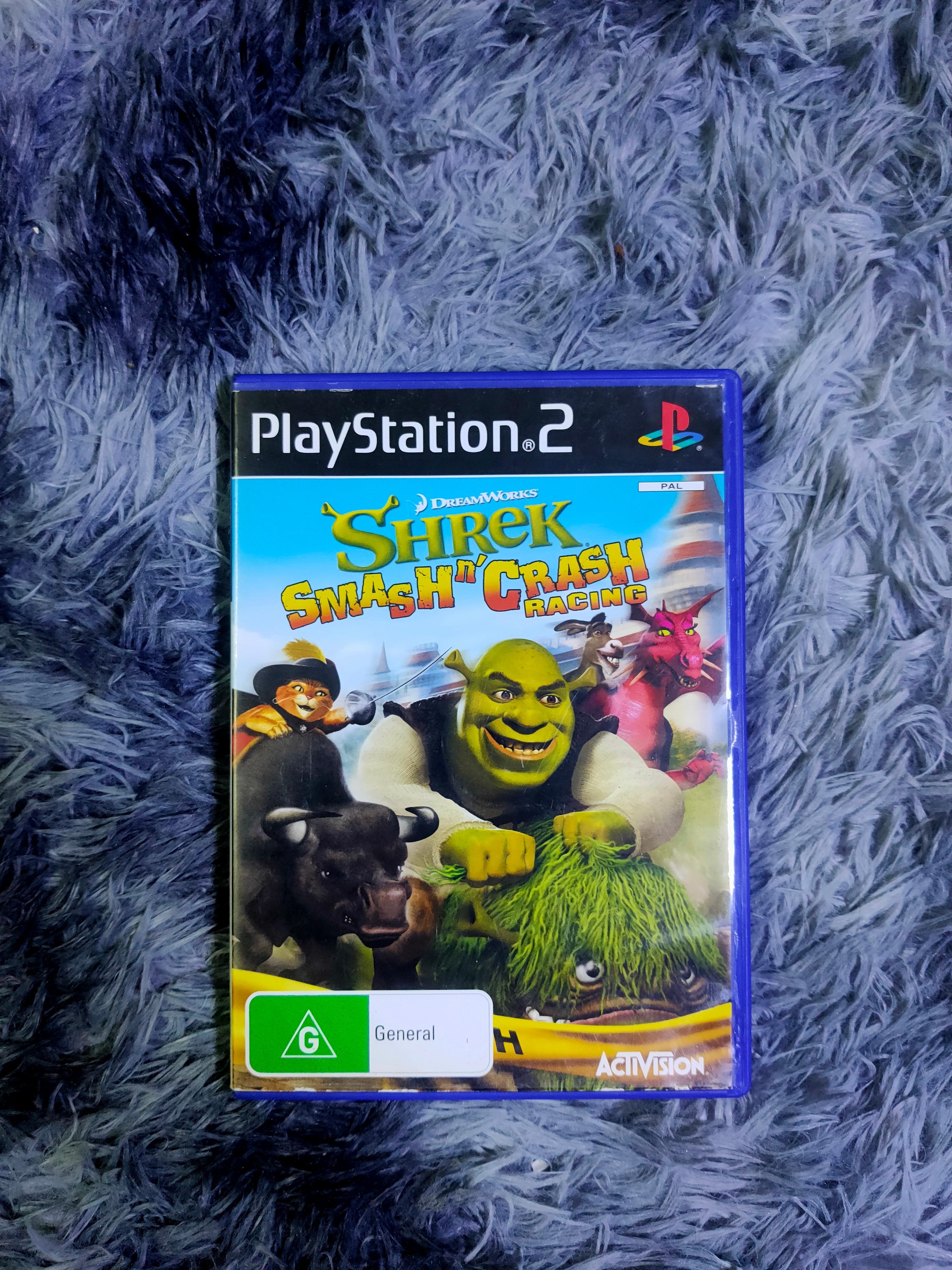 Shrek Smash n' Crash Racing (Nintendo GameCube GC) Booklet