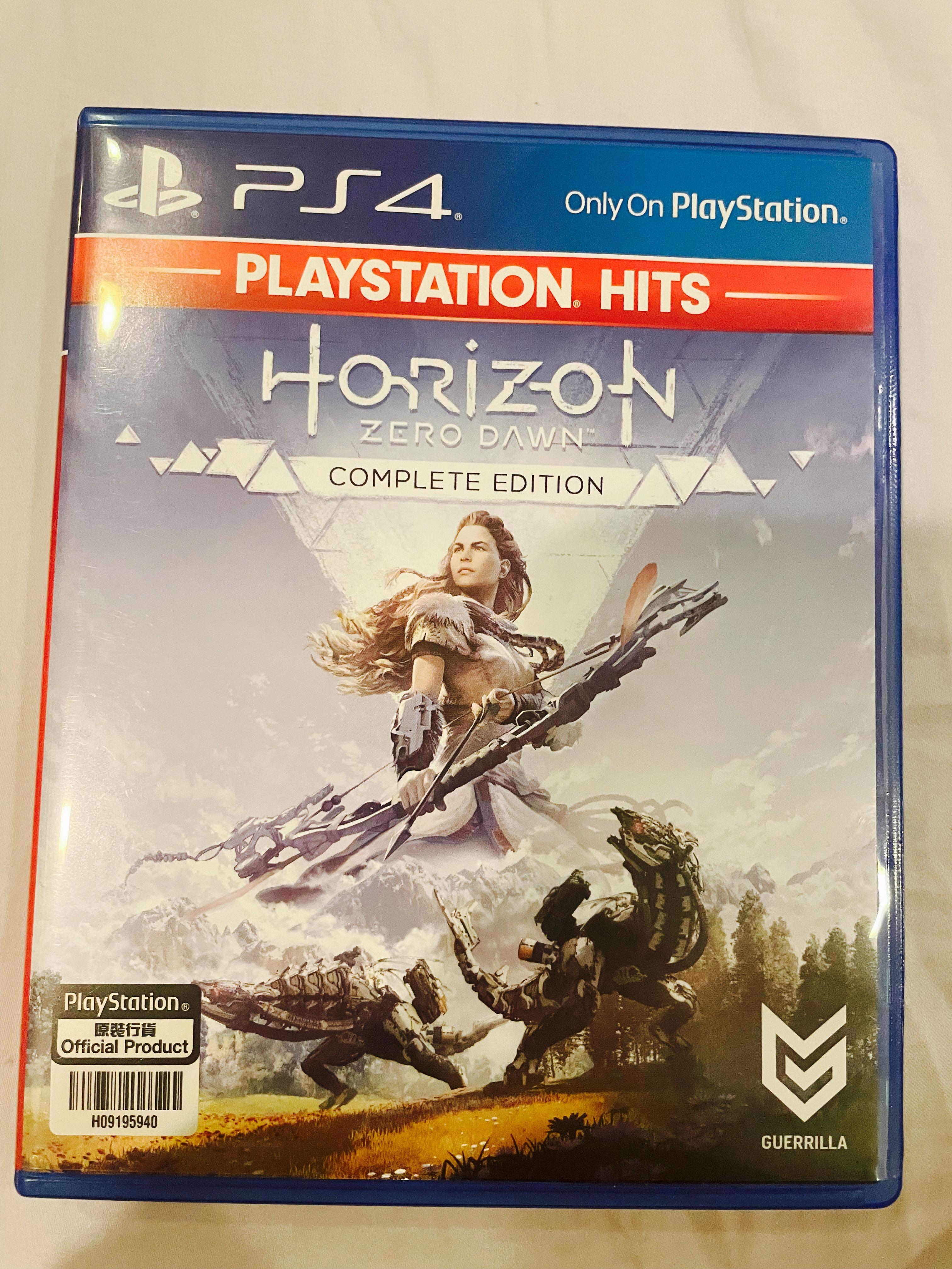 PS4 Horizon Zero Dawn COMPLETE EDITION, Video Gaming, Video Games,  PlayStation on Carousell