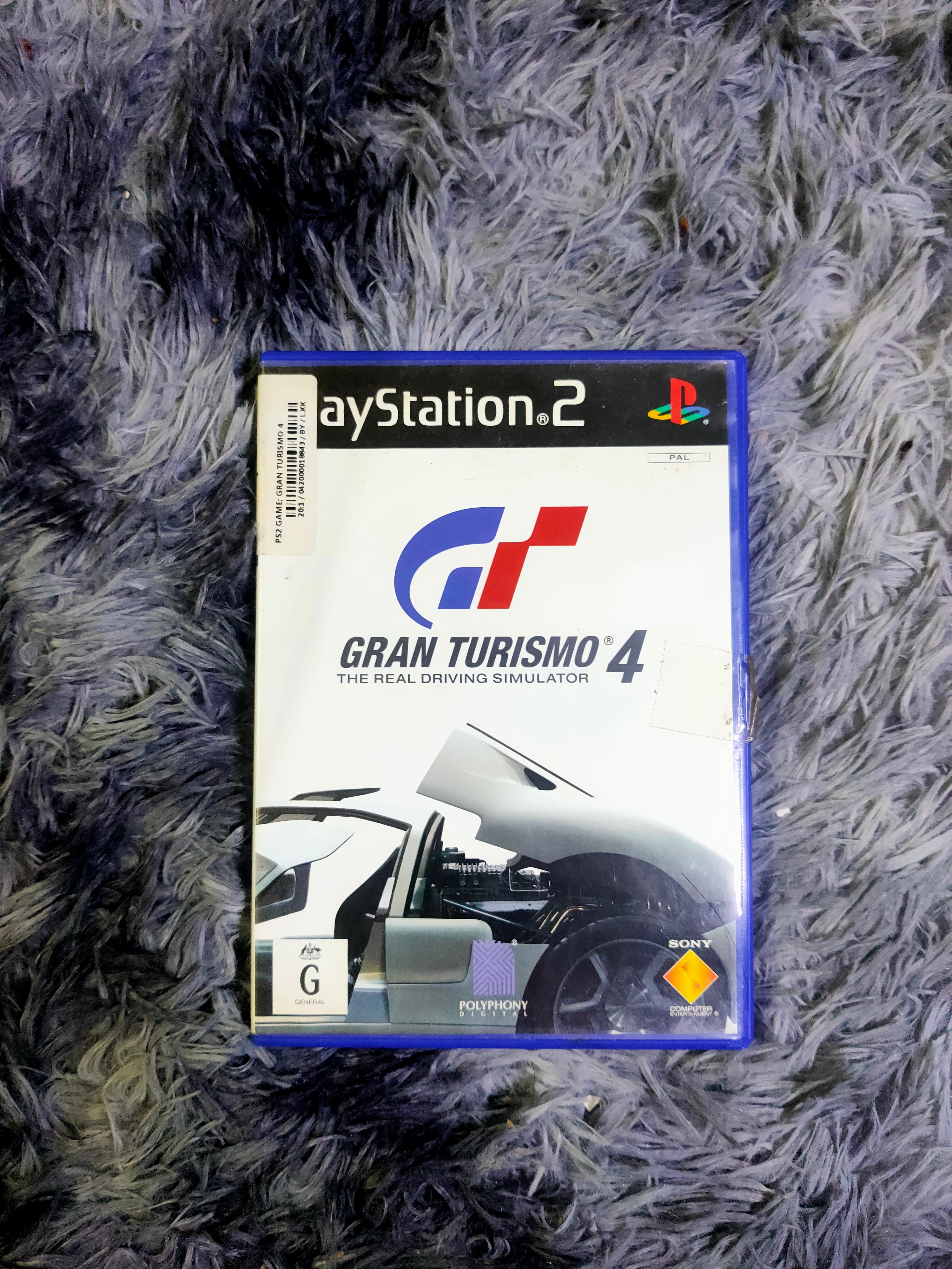 Gran Turismo 4 PS2 PlayStation 2 Game + Manual PAL