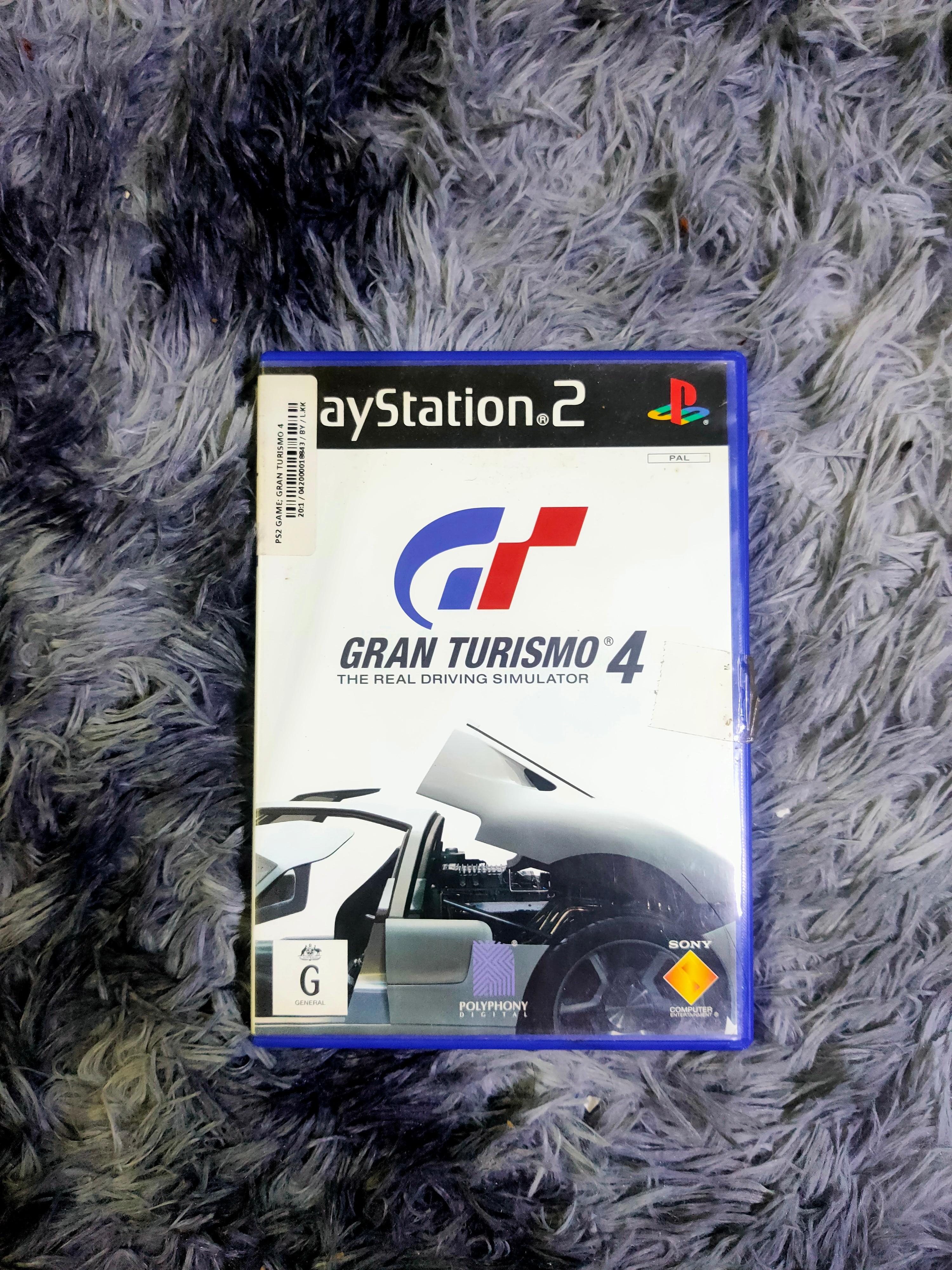 Ps2 Original Game Gran Turismo 4 PAL, Video Gaming, Video Games ...