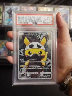 Poncho Wearing Pikachu Shiny Rayquaza 231/xy-p Japanese BGS 10 – TBC Games