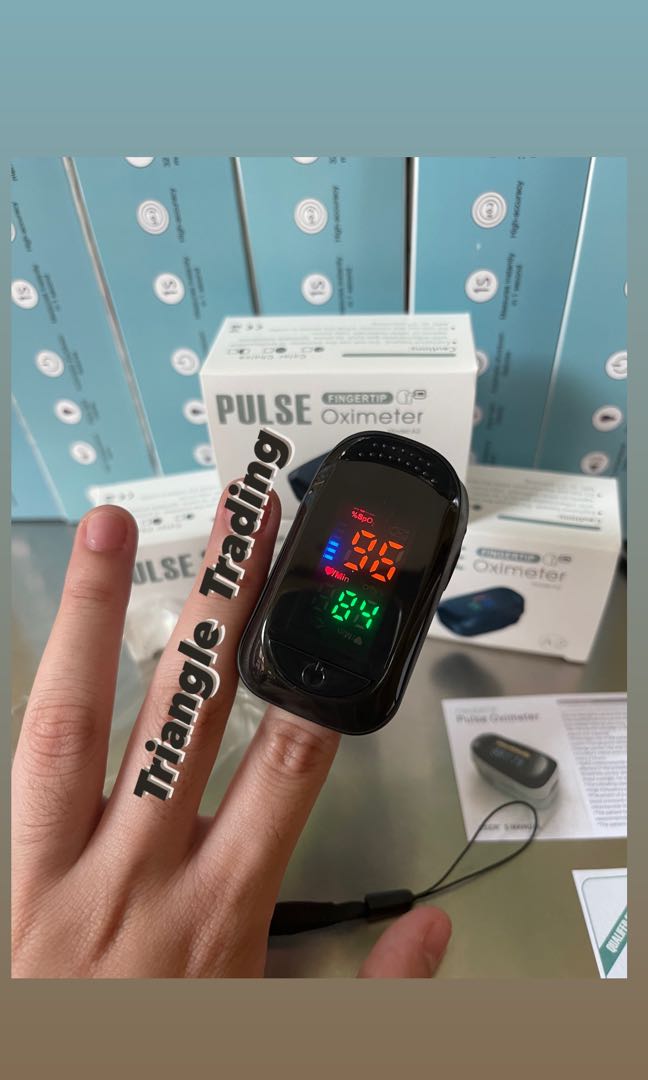 Pulse Oximeter QUALITY, Health & Nutrition, Health Monitors & Weighing Scales on Carousell