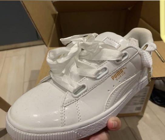 Puma basketball ribbon sneaker shoes 38 Women s Fashion Footwear