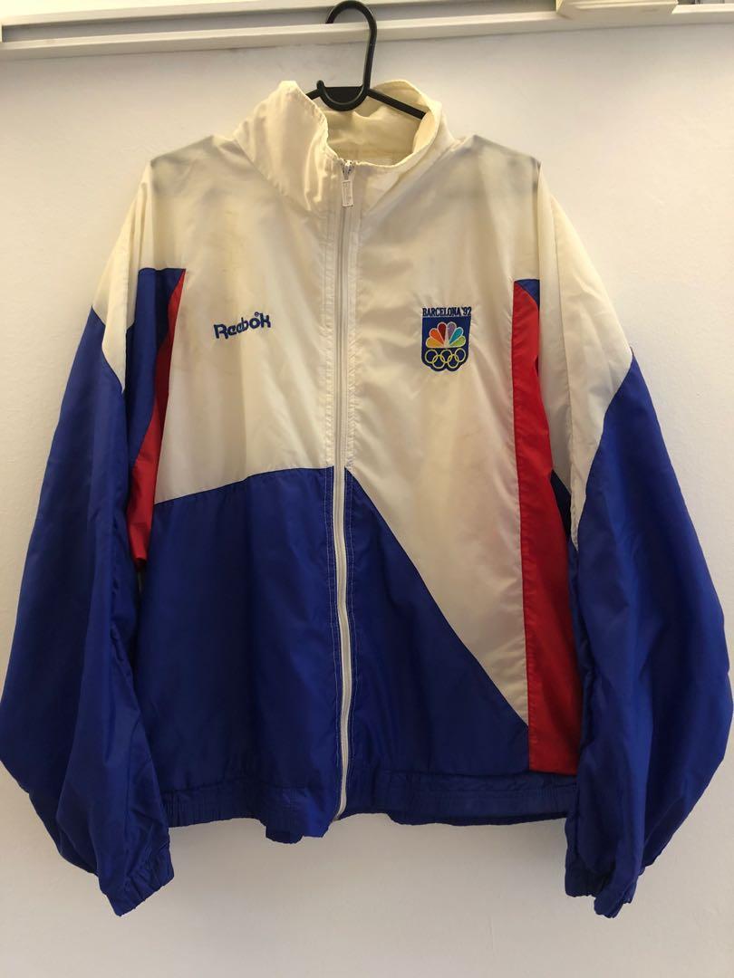 Cava Kenia junio REEBOK Barcelona Olympics 1992 sz M jacket, Men's Fashion, Tops & Sets,  Tshirts & Polo Shirts on Carousell