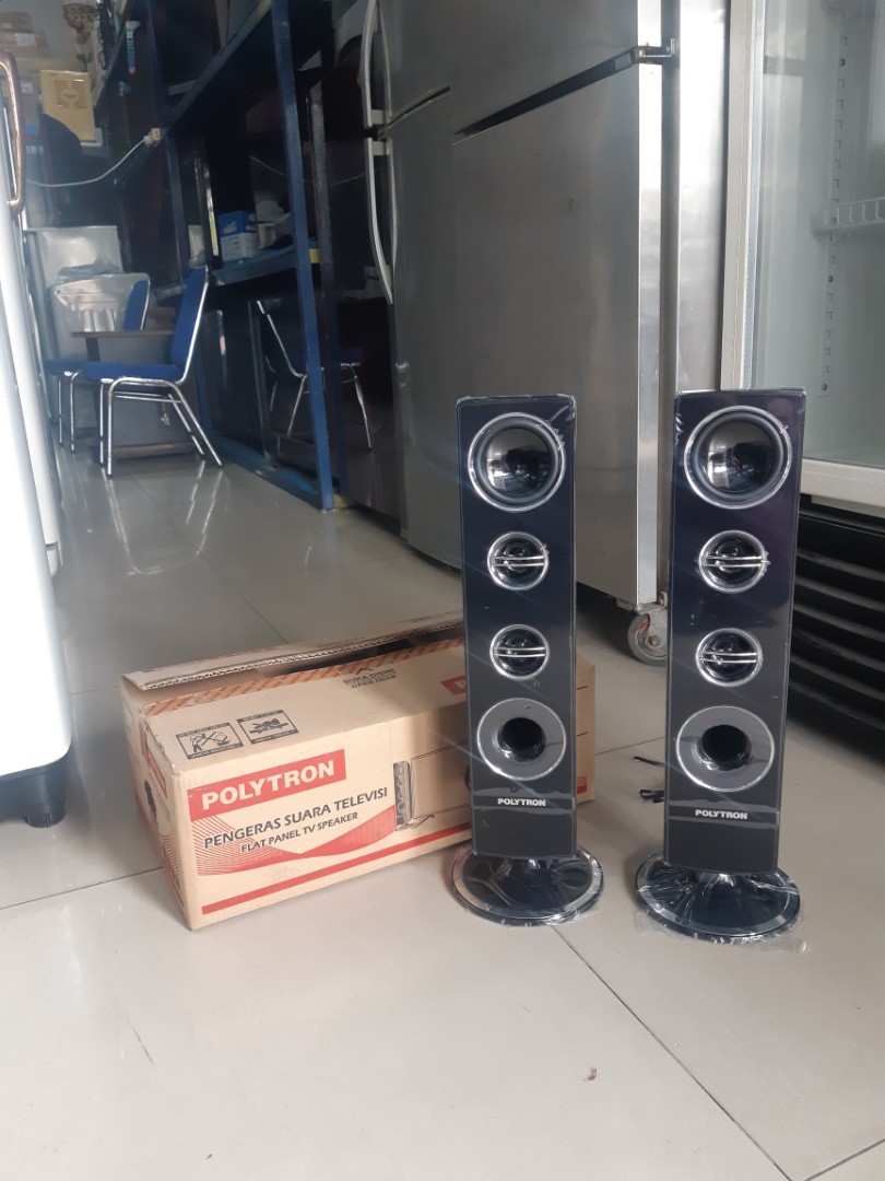 Speaker tv store led polytron