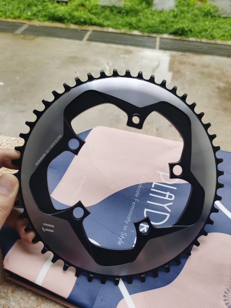 Sram x-sync 50t 11speed chainring 110bcd, Sports Equipment, Bicycles   Parts, Parts  Accessories on Carousell